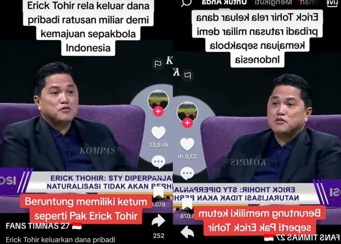 Kantong Erick Thohir Jebol, Ratusan Milyar Dana Pribadi untuk Timnas Indonesia Rebut Juara Piala Asia 2024