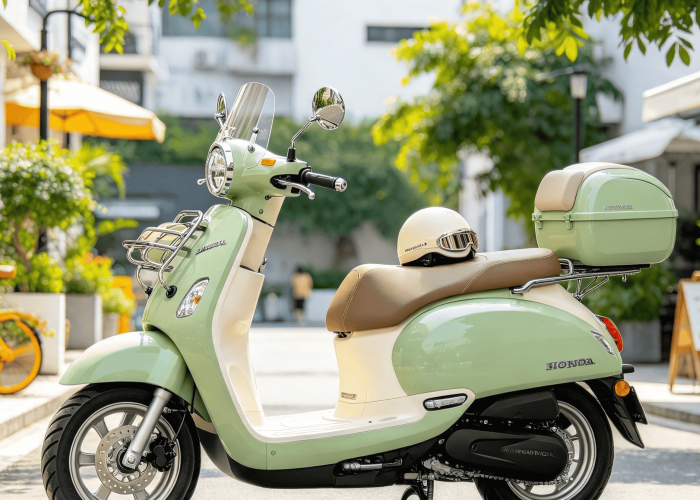 Honda Scoopy Terbaru Tampil Makin Stylish, Skutik Retro Modern untuk Menunjang Aktivitas Anak Muda