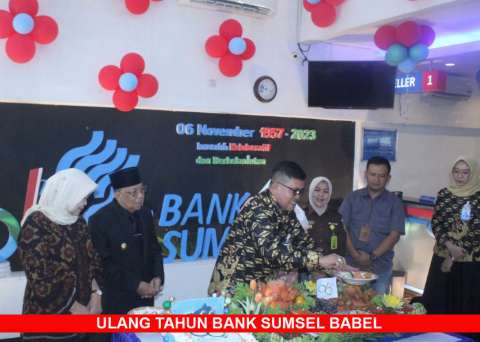 Hadir Perayaan Hari Ulang Tahun Bank Sumsel Babel, Wabup Lahat Haryanto Sampaikan ini