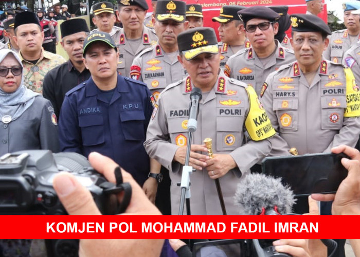 Inilah Harapan Komjen Pol Mohammad Fadil Imran kepada Personel Polda Sumsel Hadapi Pemilu 2024