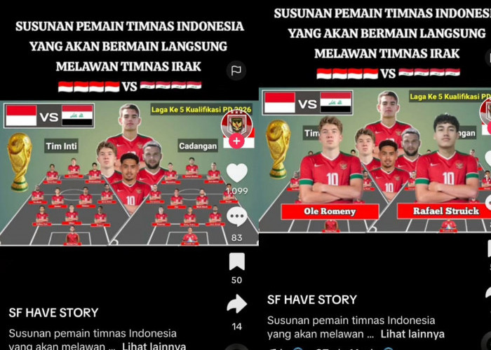 Inilah Skuad Indonesia Lawan Irak Kualifikasi Piala Dunia 2026, Lebih Tajam dari Timnas Piala Asia U-23 2024
