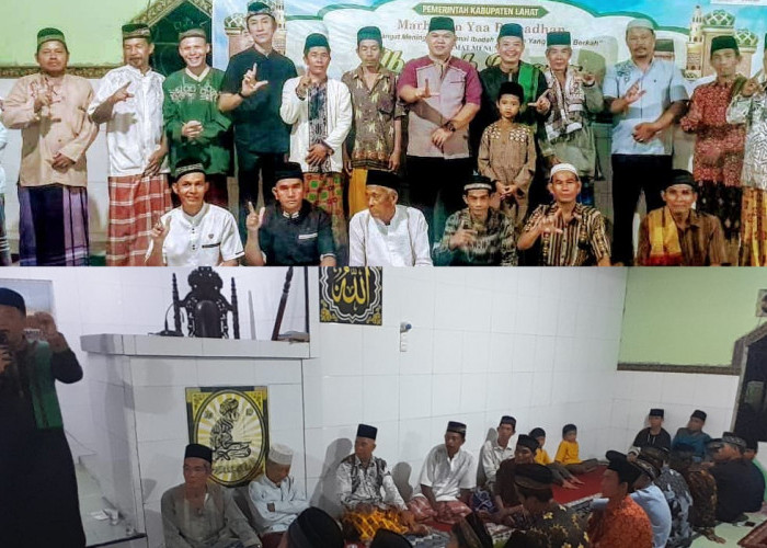 Sinergi Pemerintah dan MUI, Camat Lahat Selatan Pimpin Safari Ramadhan di Desa Talang Sejemput