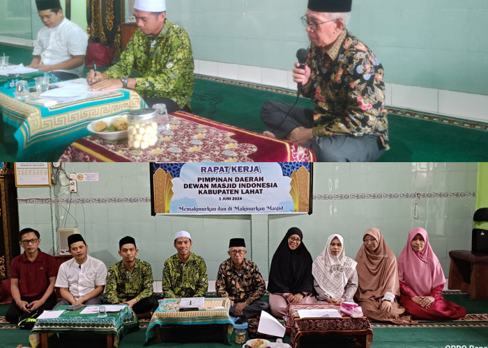 Inilah Program Kerja Dewan Masjid Indonesia Lahat, dari Safari Subuh sampai Perbaiki Sound System Masjid
