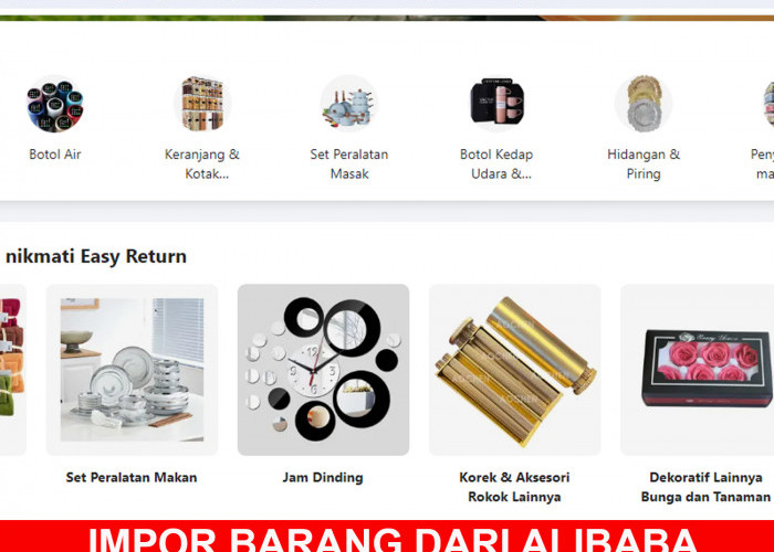 Inilah Cara Beli Produk Impor Barang dari Alibaba, Trend Belanja Online