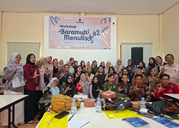 Persiapan Lomba Cerpen, PT MAS Hadirkan Workshop Baramulti Menulis 2 Bagi Guru dari Lahat, PALI, dan Tj Enim