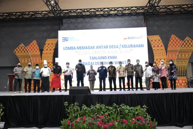 Bukit Asam Gelar Lomba Memasak Antar Desa/Kelurahan