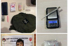Polres Lahat Ungkap Kasus Narkoba, 3 Paket Sabu dan Ganja Diamankan