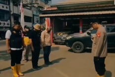 Patroli Karhutla, Polsek Lawang Kidul Cek Embung hingga Stockfile Batu Bara