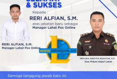 Keluarga Besar Kejari Lahat Ucapkan Selamat Atas Jabatan Baru Reri Alfian Sebagai Manager Lapos Online 