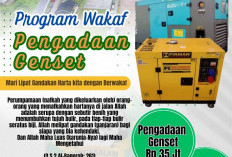 Atasi Pemadaman Lampu Tidak Menentu, Ponpes Darussalam Lahat Buka Pengadaan Wakaf Genset
