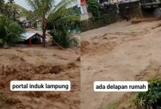 Hoax, Konten Portal Induk Lampung Diterpa Banjir, Netizen Caci Habis habisan