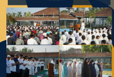 Lapas Kelas IIB Tanjungpandan Gelar Salat Istisqa, Panjatkan Doa Memohon Turunnya Hujan