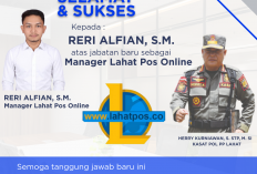 Keluarga Besar Sat Pol PP Lahat Mengucapkan Selamat Atas Jabatan Baru Sebagai Manager Lahat Pos Online