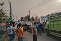 Dump Truck dan Bus PT AMM Terlibat Kecelakaan di Desa Kebur, Dua Pengemudi Dilarikan ke Fasilitas Kesehatan