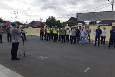 Pelaksanaan Giat Operasi Lilin Musi 2025 Hari Kedua, Apel Siaga