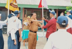 SMP Negeri 1 Merapi Timur Lantik Pengurus OSIS Baru, Sapirman Tekankan Pentingnya Karakter dan Kepemimpinan