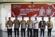 Polres Lahat Raih Juara I Lomba TPTKP dan Olah TKP dalam Rangka HUT Bhayangkara ke-80 Tahun 