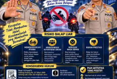 Balap Liar Bukan Gaya, Tapi Bahaya, Polisi Imbau Generasi Muda Utamakan Keselamatan