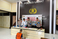 Polres Lahat Sampaikan Hasil Operasi Senjata Api Tahun 2026