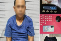 Polres Lahat Bongkar Sarang Sabu, Pria 49 Tahun Diciduk dari Dalam Rumah