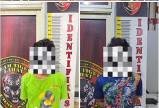 Tim Jagal Bandit Polres Lahat Ringkus Dua Terduga Pencuri Kabel Motor Grader