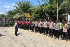 Jaga Situasi Kamtibmas, Polres Lahat Lakukan Pengamanan Aksi Unjuk Rasa di PT SMS Kikim Barat