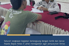 Bapas Kelas II Lahat Lakukan Litmas Reintegrasi untuk 22 Narapidana di Lapas Muara Enim