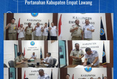 BNNK Empat Lawang Teken PKS P4GN dengan Kantor Pertanahan