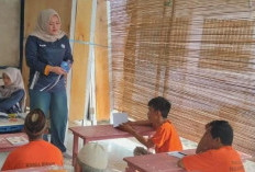 Tingkatkan Literasi, Warga Binaan Lapas Lahat Ikuti Pembelajaran Dasar