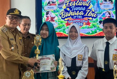 Prestasi Gemilang SMPN 1 Jarai, Tiara Amera Tiana Sabet Juara 1 Cerpen FTBI Kabupaten