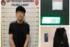 Satres Narkoba Polres Lahat Ungkap Kasus Peredaran Sabu, Satu Terduga Pengedar Diamankan