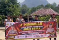 Cegah Karhutla, Jalur Pendakian Bukit Besak Ditutup Sementara