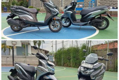 Adu Fitur Skutik 125 cc: Haojue ADX125 Plus atau Suzuki Burgman Street 125EX, Mana yang Lebih Menarik?