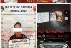 Beli Sabu dari Pali, Sampai di Lahat Kena Tangkap Satres Narkoba Polres Lahat 