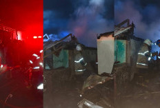 Jumlah Rumah Terbakar dan Korban di Pasar Bawah Ulu Lahat