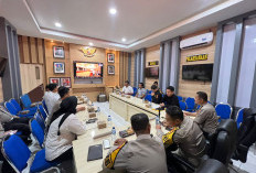Polres Lahat Ikuti Lat Pra Ops Pekat Musi 2026 Polda Sumsel Melalui Zoom Meeting