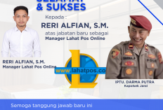 Keluarga Besar Polsek Jarai Ucapkan Selamat Atas Jabatan Baru Reri Alfian Sebagai Manager Lapos Online 