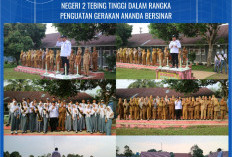Kepala BNNK Empat Lawang Jadi Pembina Upacara di SMAN 2 Tebing Tinggi, Gaungkan Gerakan ANANDA BERSINAR
