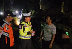 Patroli Gabungan Bersama Pembatasan Jam Kendaraan Sesuai SKB Selama Natal dan Tahun Baru