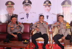 Kapolres Lahat Cek Pos Pam Sindang Panjang dalam Operasi Ketupat Musi 2026