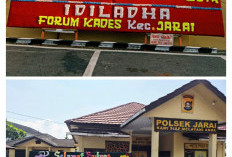 Ketua Forum Kades Kecamatan Jarai Kirim 2 Papan Bunga, Wujud Sinergitas Sambut HUT Bhayangkara 