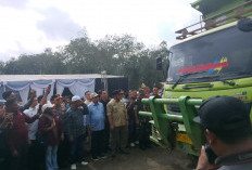 Gubernur Sumatera Selatan Herman Deru Resmikan Jalan Hauling Batubara PT Levi Bersaudara Abadi di Kabupaten La