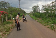 Polsek Pajar Bulan Gelar Patroli Antisipasi Balap Liar di Wilayah Hukumnya