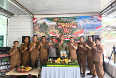 Polsek Merapi Barat Sambangi Koramil 0405-02 Merapi, Perkuat Sinergitas TNI-Polri