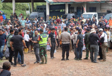 Pengawalan dan Pengamanan Aksi Unjuk Rasa Masyarakat Partikal Lama Kikim Timur