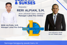 Keluarga Besar ULT P4GN Lahat Ucapkan Selamat Atas Jabatan Baru Reri Sebagai Manager Lapos Online 