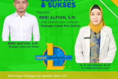 Keluarga Besar RSUD Lahat Ucapkan Selamat Atas Jabatan Baru Reri Sebagai Manager Lapos Online