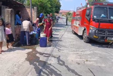 Kodim 0405/Lahat Salurkan Air Bersih untuk 150 Warga