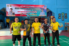 Meriahkan HUT Bhayangkara ke-80, Kapolres Lahat Resmi Buka Turnamen Bulutangkis Bhayangkara Cup 2026