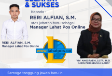 Keluarga Disbun Lahat Mengucapkan Selamat Atas Jabatan Baru Reri Alfian Sebagai Manager Lahat Pos Online 